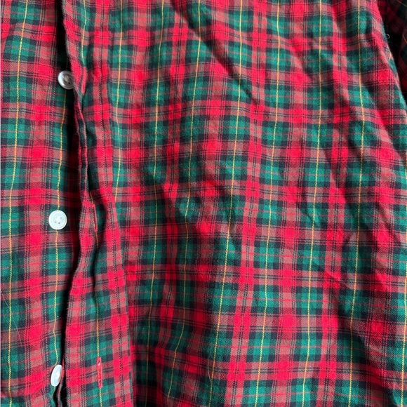 Polo Ralph Lauren Red and Green Plaid Shirt - Picture 2 of 4